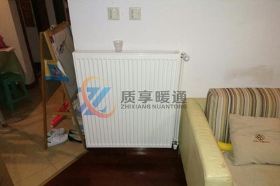 【质享暖通】杨浦区营口大厦装修过的房子装暖气片
